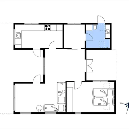 Tatil Evi Fj1026-jaegerspris-bakkevej-38 Jægerspris